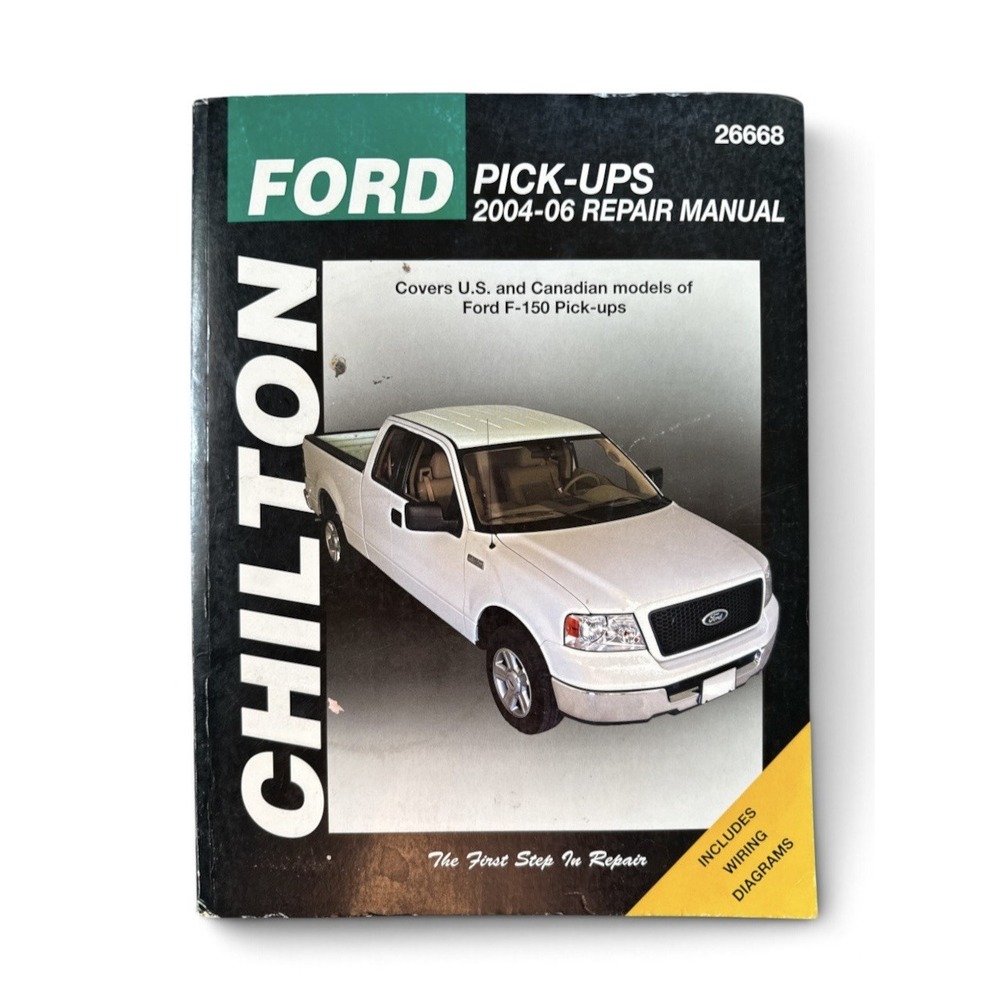Ford F-150 Service Shop Repair Manual 2004 2005 2006 Chilton 26668